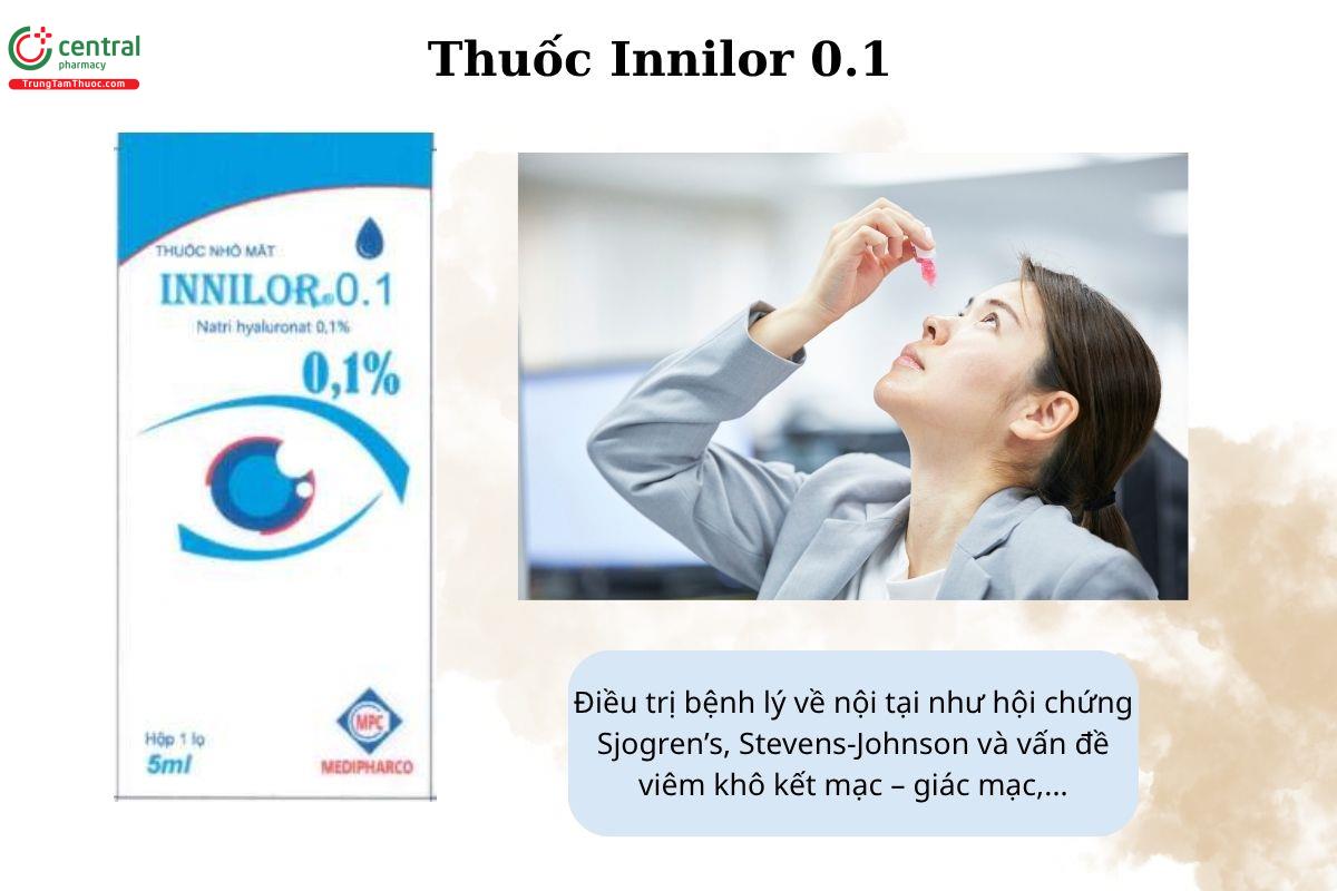 Chỉ định của thuốc Innilor 0.1