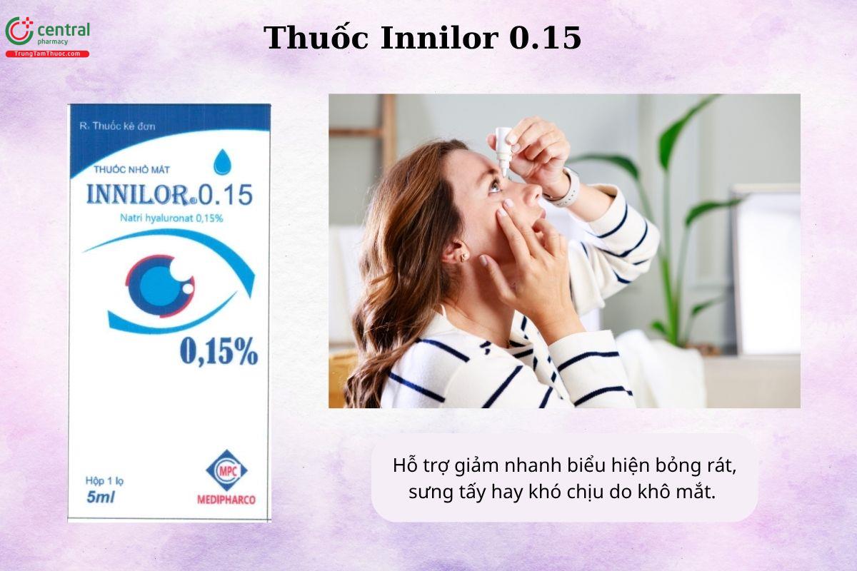 Chỉ định của thuốc Innilor 0.15