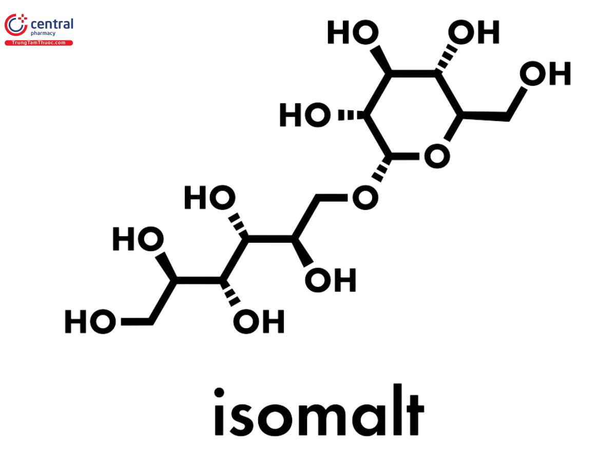 Công thức cấu tạo của Isomalt
