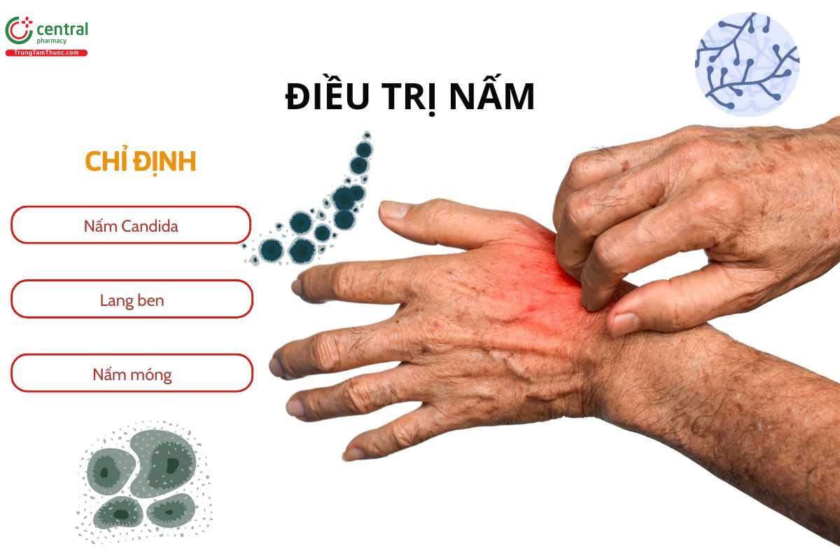 Chỉ định của Itraconazole