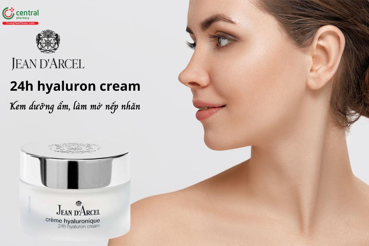 Jean d'Arcel 24h Hyaluron Cream - Kem dưỡng ẩm, làm mờ nếp nhăn
