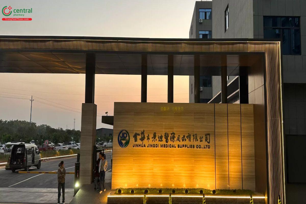 Jinhua Jingdi Medical Supplies Co.,Ltd sở hữu hệ thống xưởng sản xuất đạt tiêu chuẩn GMP,