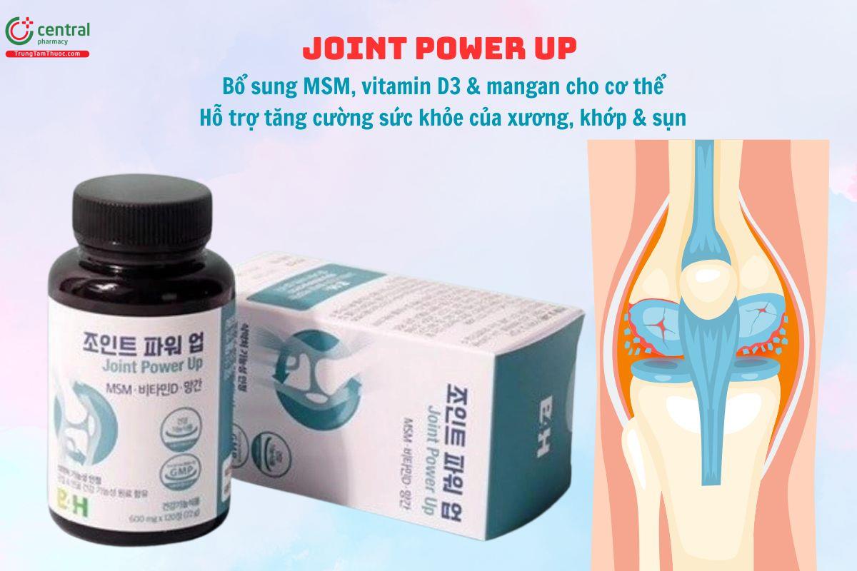Joint Power Up giảm nguy cơ loãng xương, duy trì sức khỏe xương, khớp