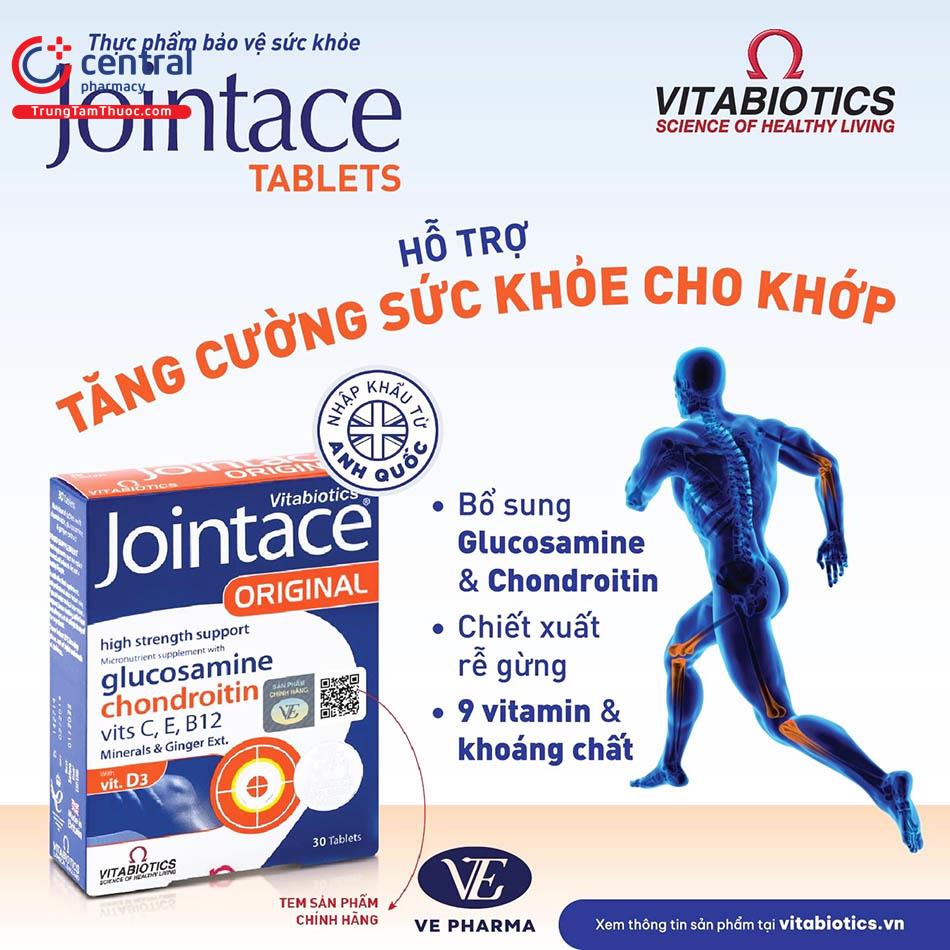 Hình 2: Jointace Original bổ sung các dưỡng chất cần thiết cho xương khớp