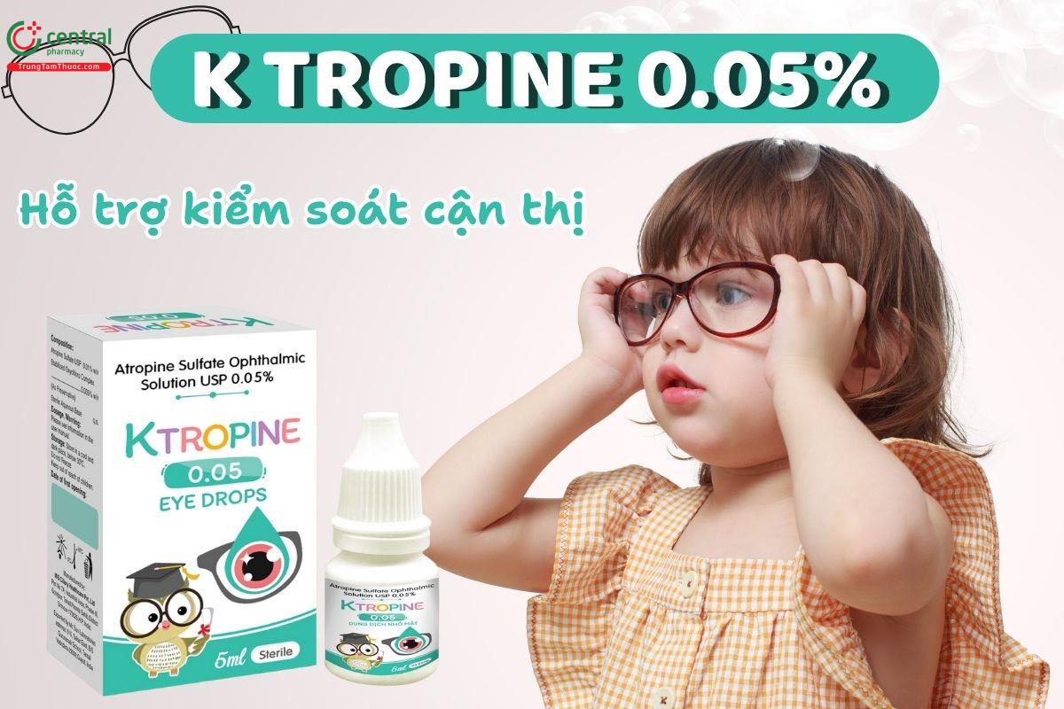 K TROPINE 0.05% - Kiểm soát cận thị ở trẻ em