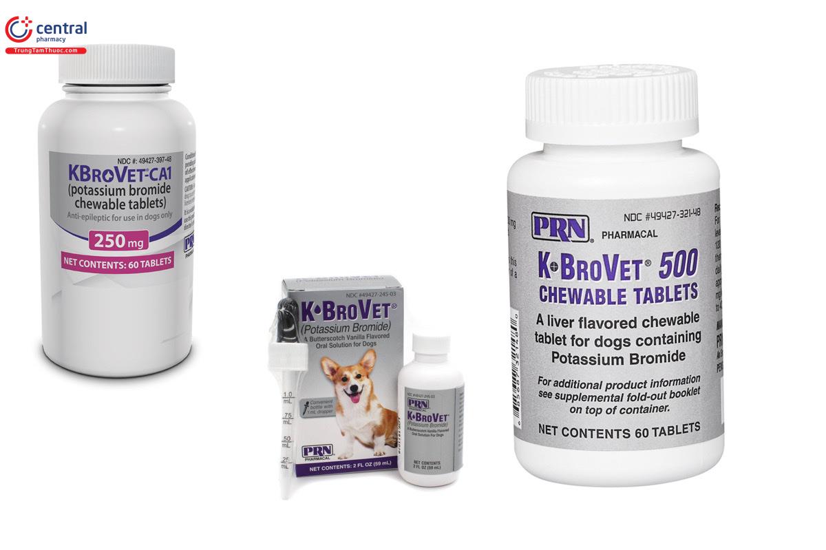 KBroVet là thuốc điều trị động kinh cho chó được FDA chấp thuận