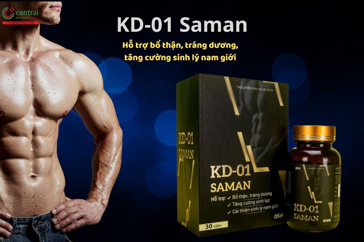 KD-01 Saman - Bổ thận, tráng dương, cải thiện sinh lý nam