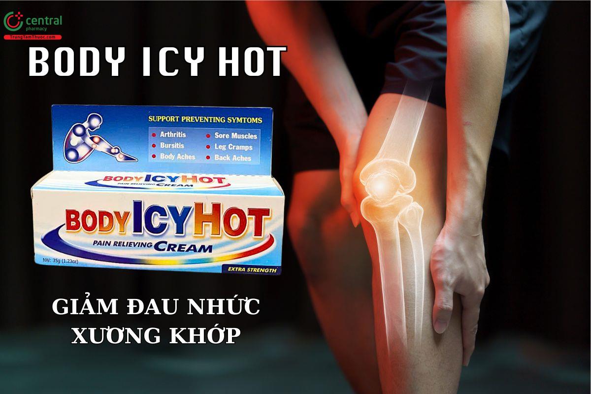 Kem Body Icy Hot - Giải pháp giảm đau nhức cơ xương khớp, bong gân