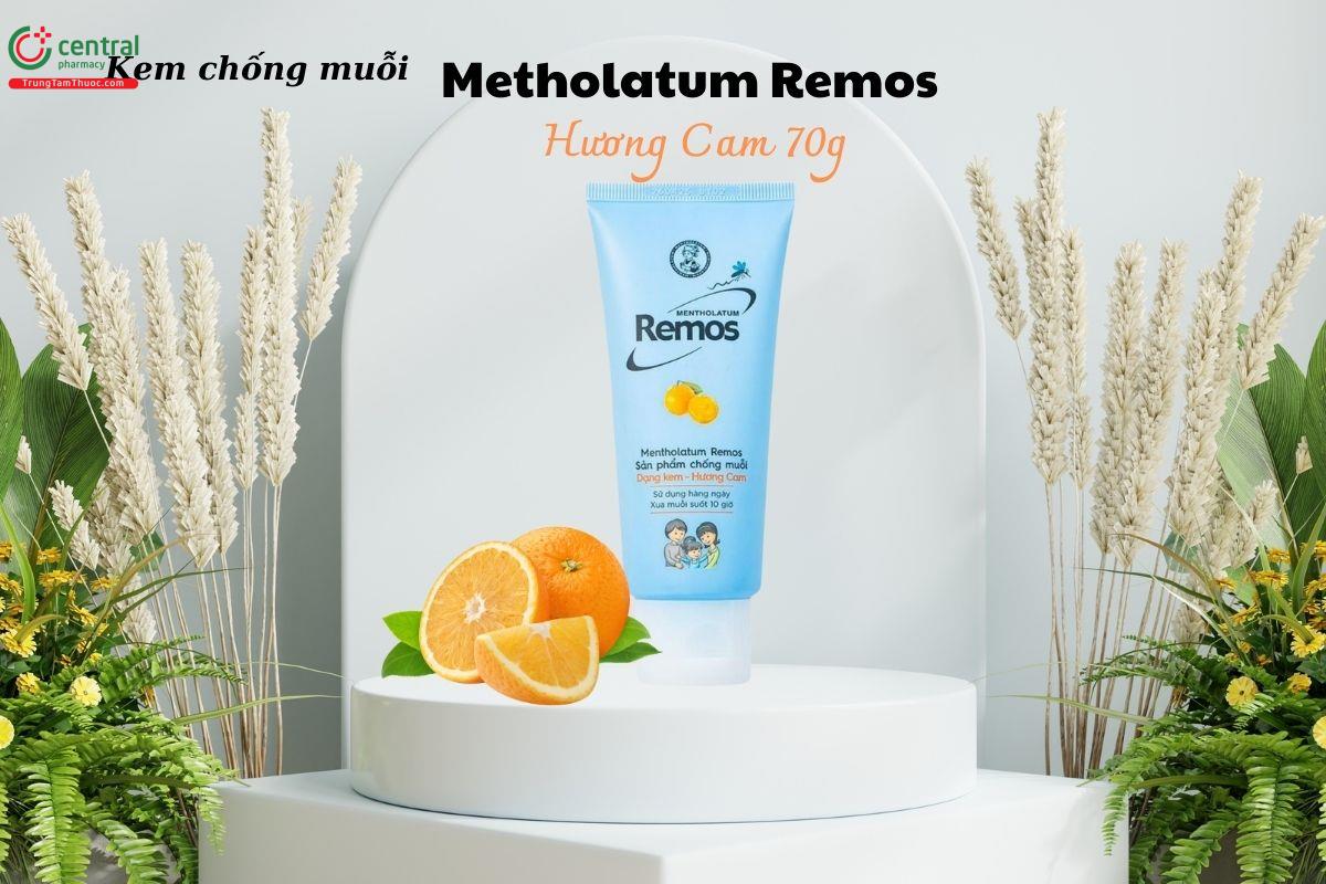 Kem chống muỗi Metholatum Remos Hương Cam 70g