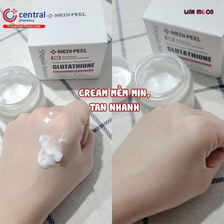 Kem dưỡng Medi-Peel Glutathione 600 giữ ẩm cho làn da