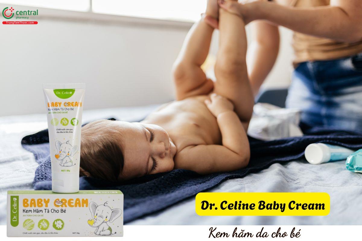 Kem Dr.Celine Baby Cream giúp bảo vệ da bé, ngăn ngừa hăm tã ở trẻ