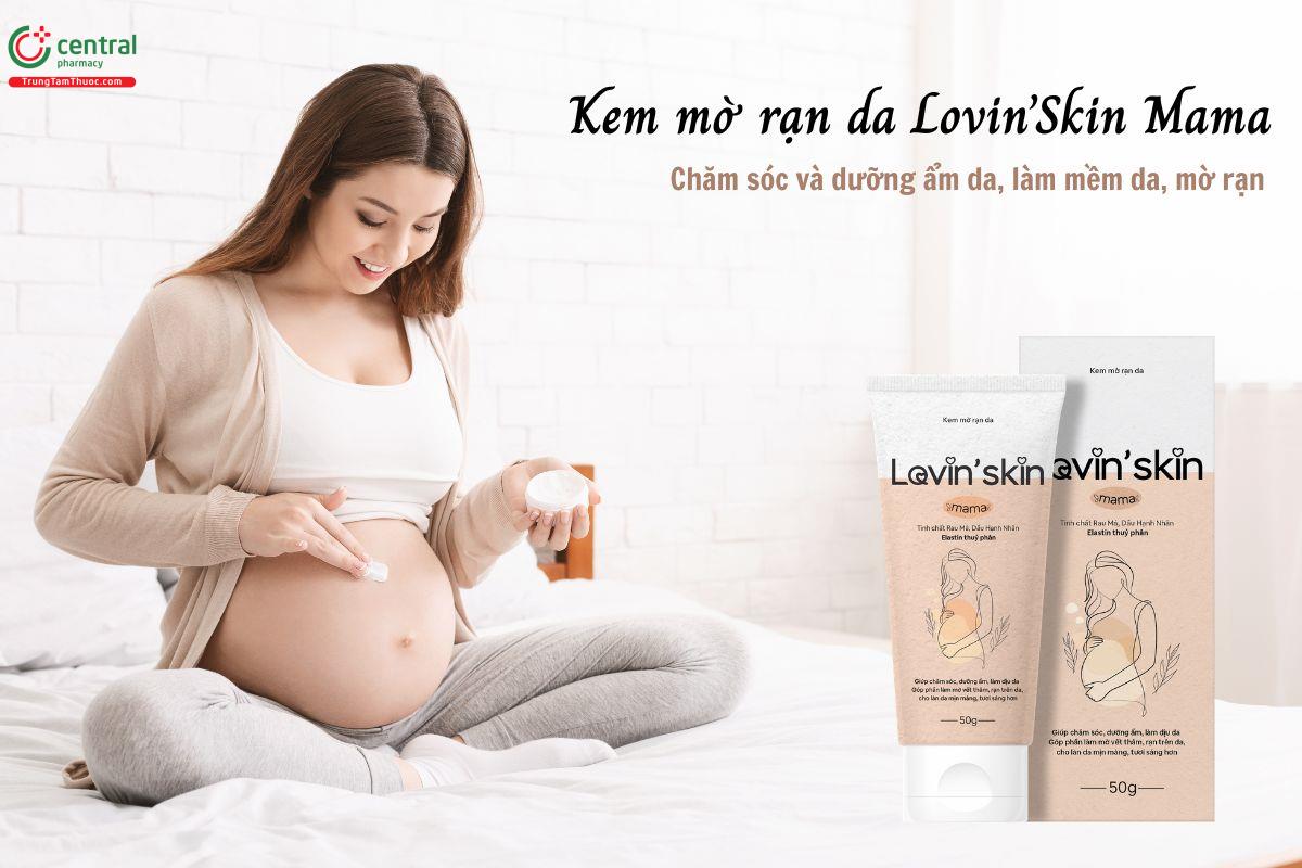 Kem mờ rạn da Lovin'Skin Mama - Chăm sóc, dưỡng ẩm, làm mịn da