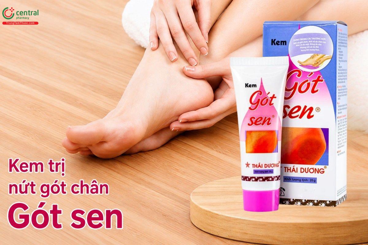 Kem trị nứt gót chân Gót sen