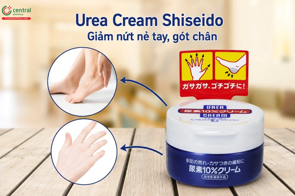 Kem trị nứt nẻ gót chân, tay Urea Cream Shiseido Nhật