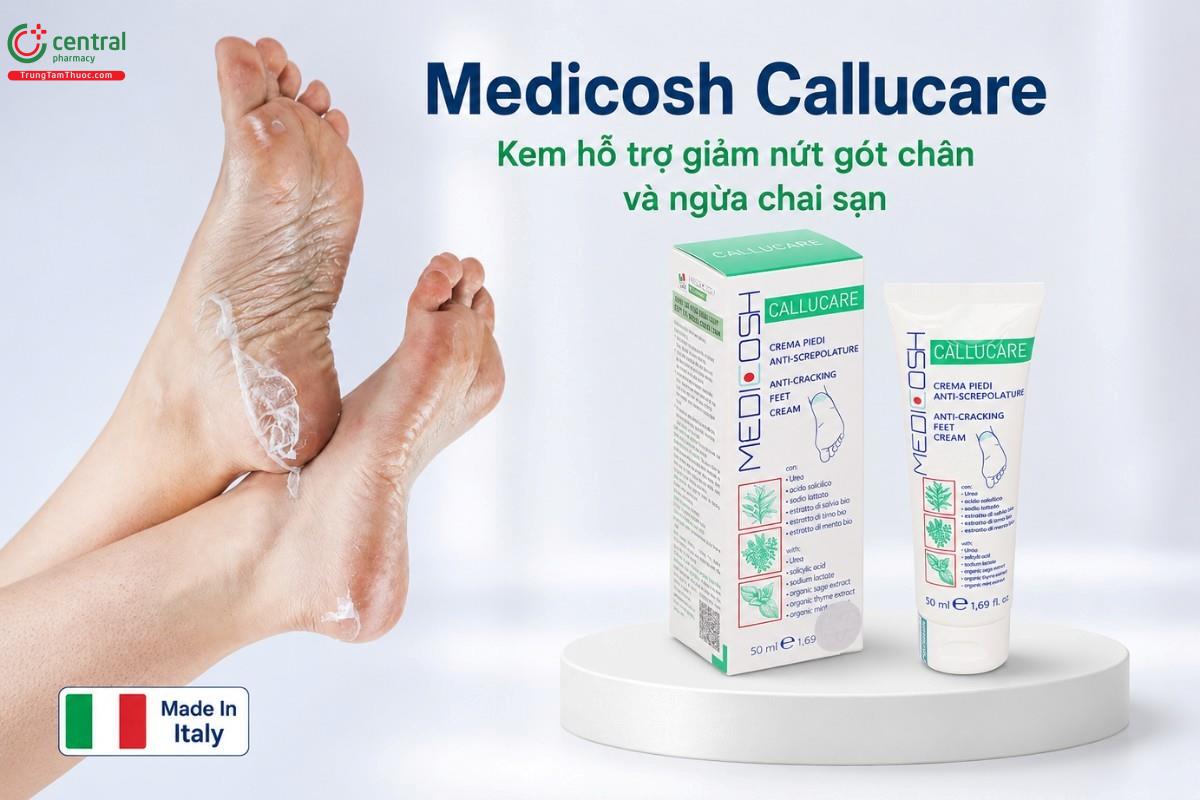 Kem trị nứt nẻ chân tay Medicosh Callucare