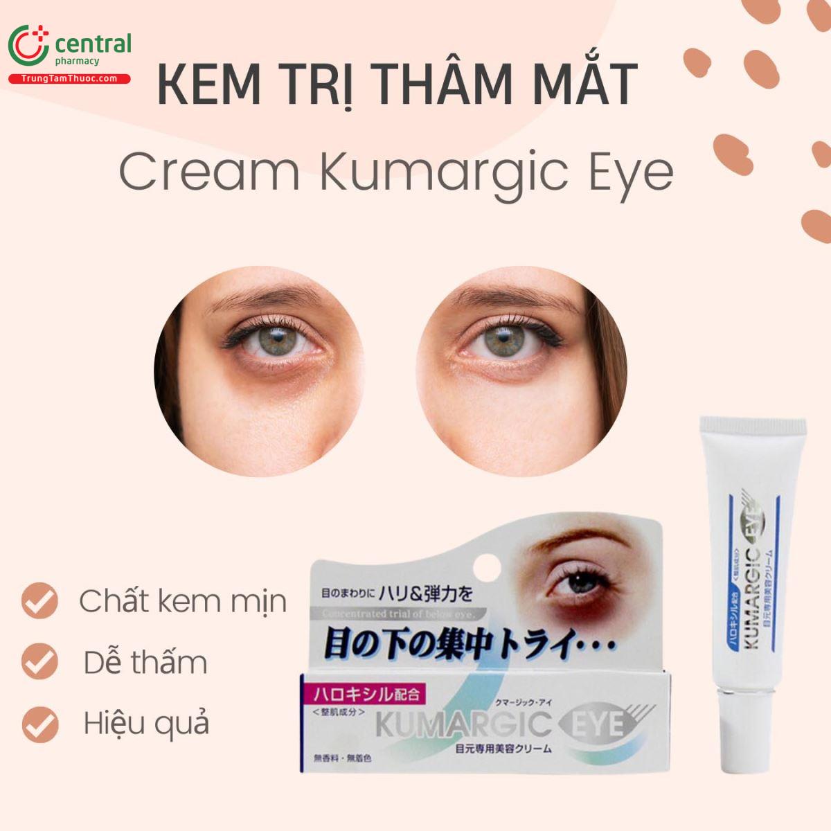 Kem trị thâm quầng mắt Cream Kumargic Eye