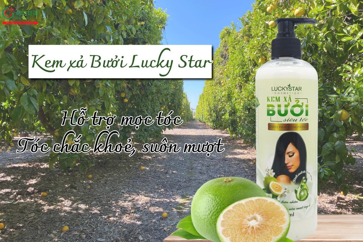 Kem xả Bưởi Lucky Star 500ml - Kích thích mọc tóc, giúp tóc chắc khoẻ 