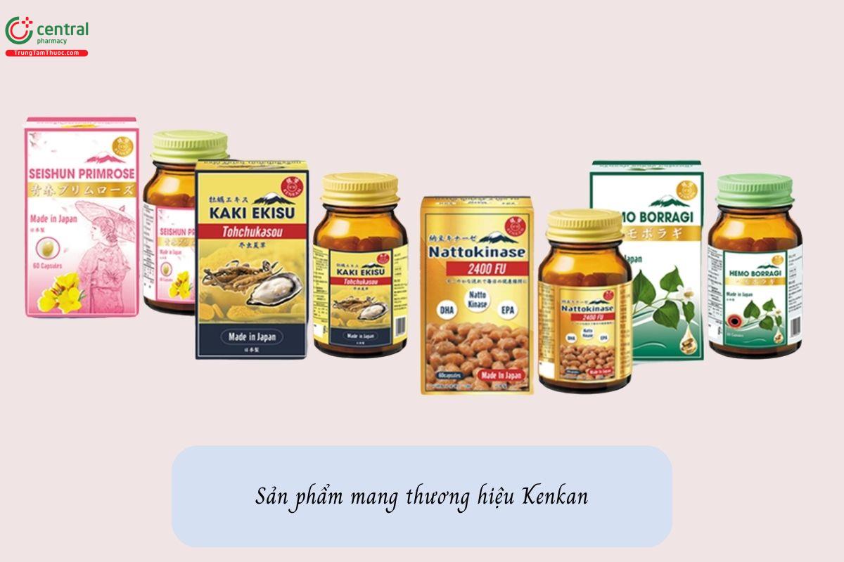 Một số sản phẩm của thương hiệu Kenkan