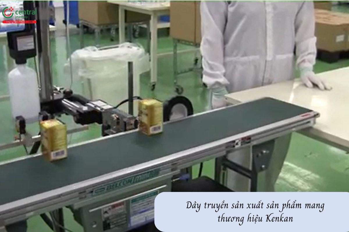 Dây chuyền sản xuất sản phẩm mang thương hiệu Kenkan