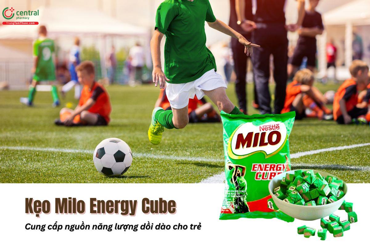 Kẹo Milo Energy Cube có tác dụng gì?