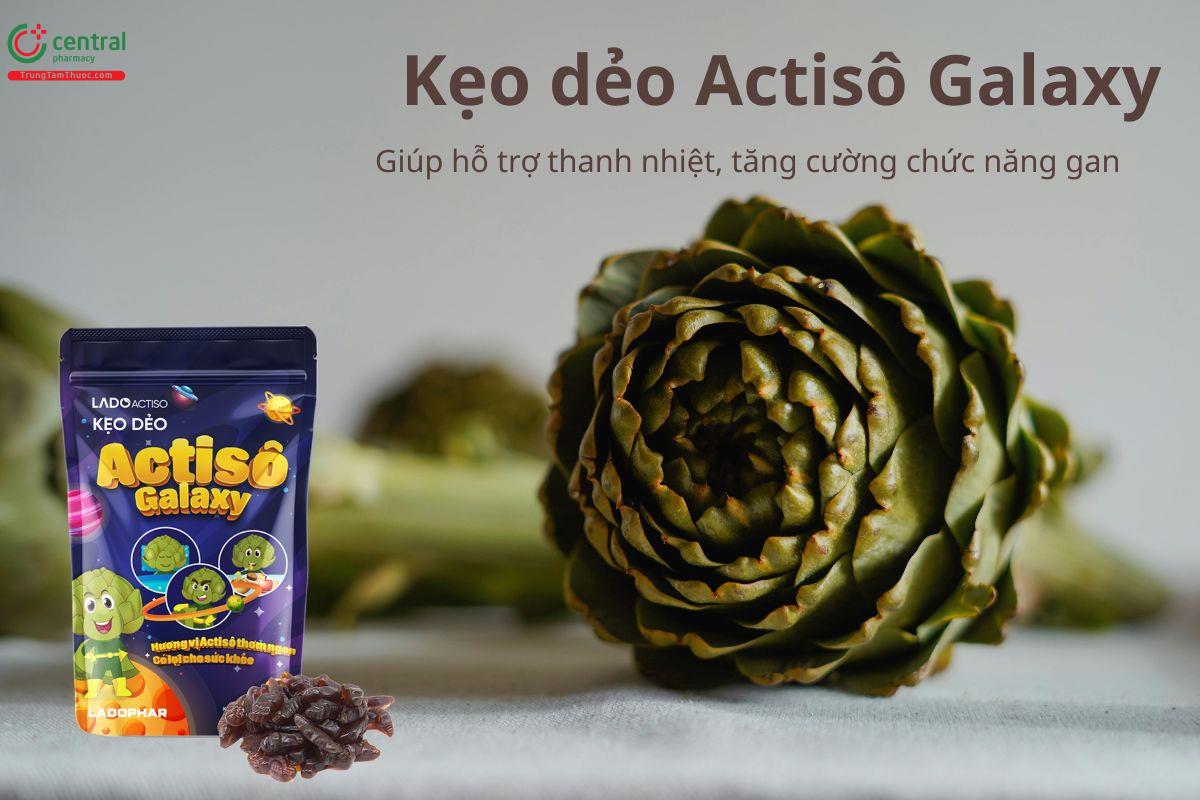 Kẹo dẻo Actisô Galaxy giúp thanh nhiệt, tăng cường sức khoẻ