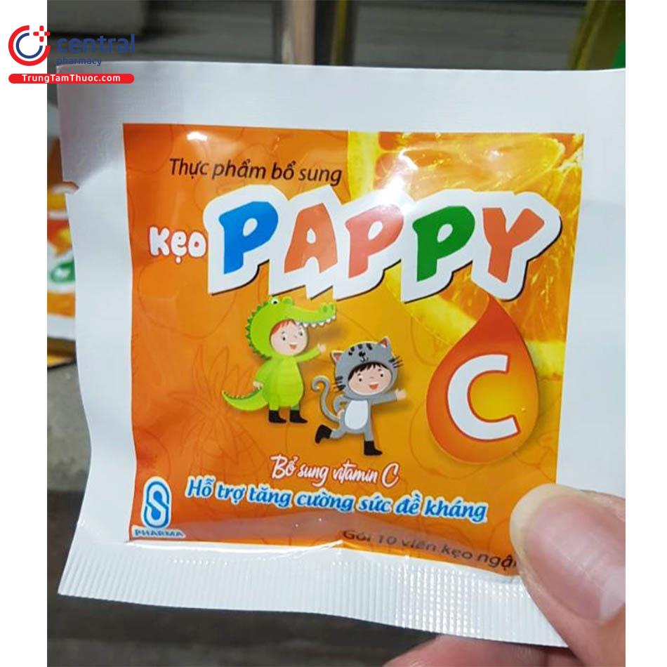 Kẹo Pappy C giúp tăng cường sức đề kháng