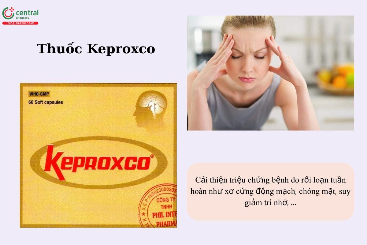 Chỉ định của thuốc Keproxco