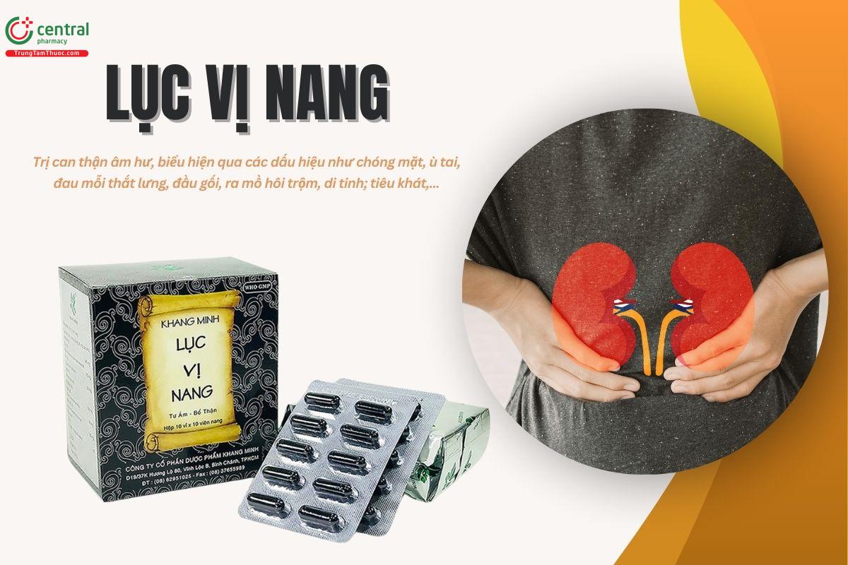 Thuốc Khang minh lục vị nang bổ thận âm, tăng cường sức khỏe