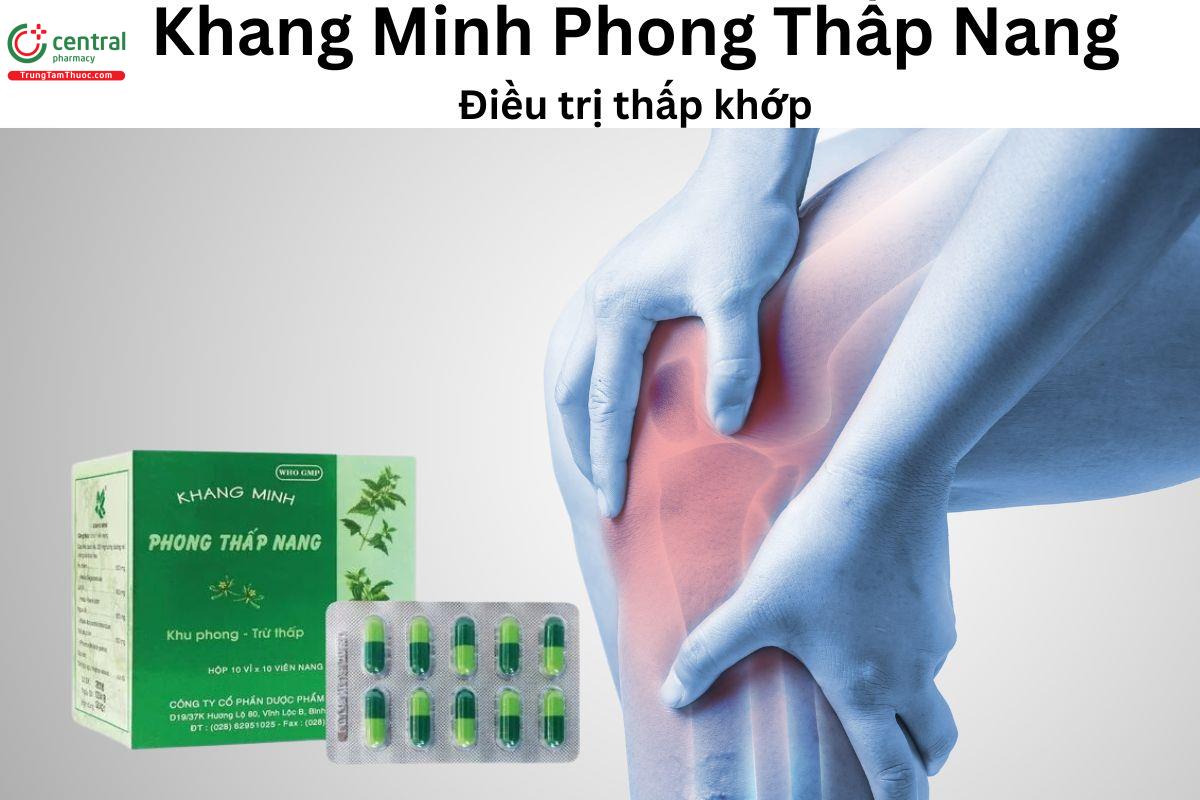 Chỉ định của Thuốc Khang Minh Phong Thấp Nang