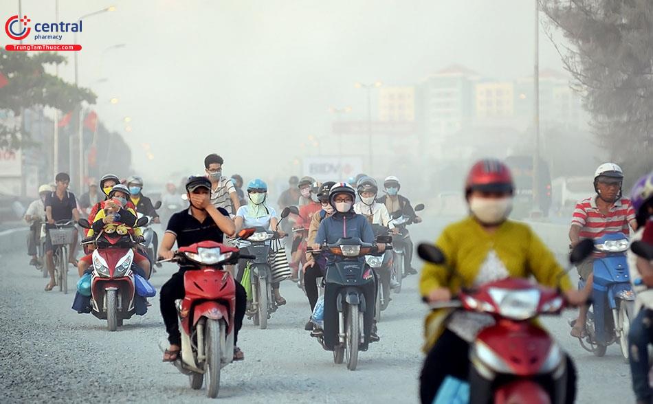 Hạt sơ cấp thải ra từ phương tiện giao thông 