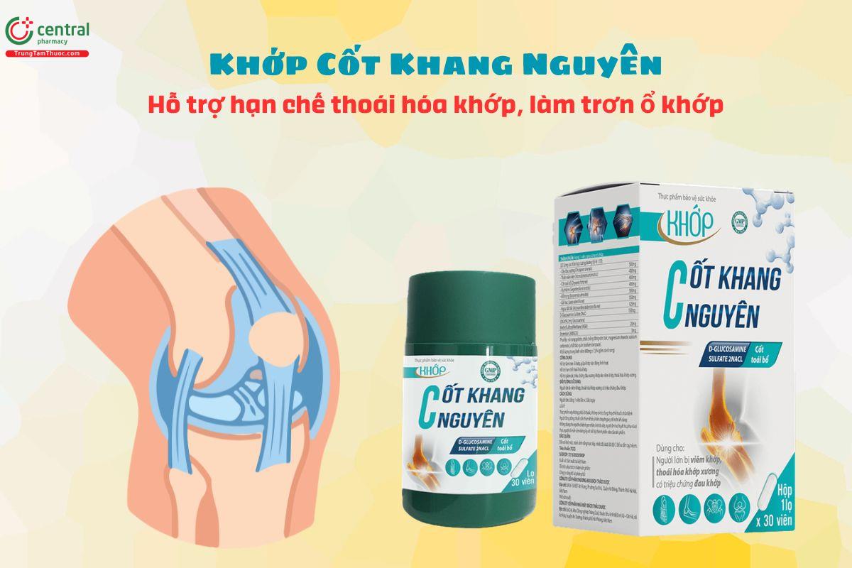 Khớp Cốt Khang Nguyên - Giảm triệu chứng viêm khớp, thoái hóa khớp