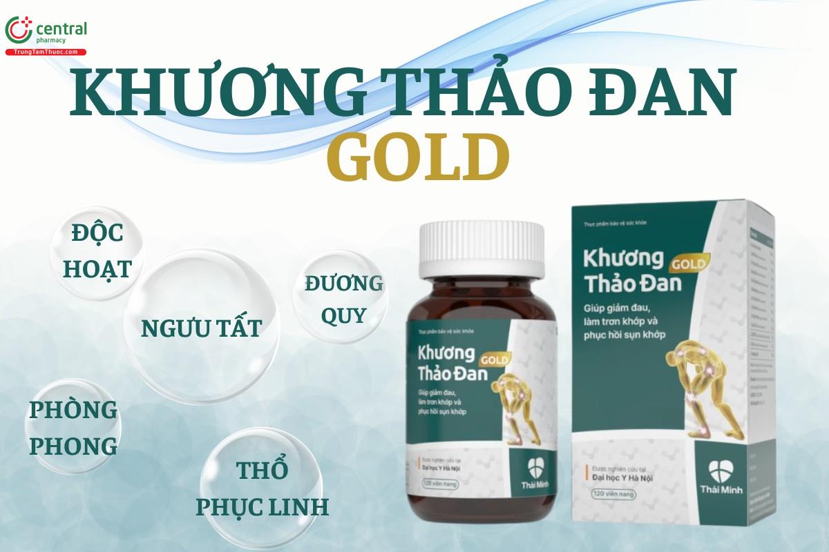 Khương thảo đan Gold