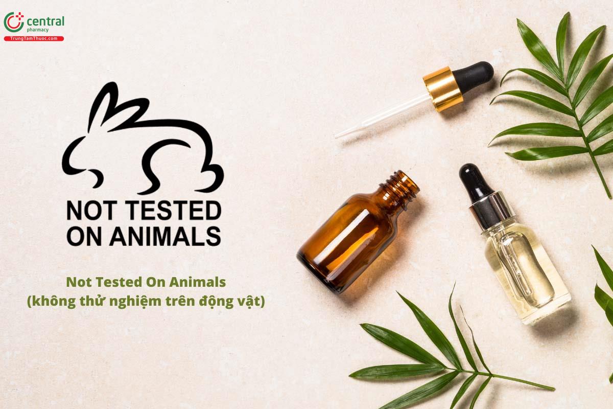 logo Not Tested On Animals (không thử nghiệm trên động vật) được hiệp hội Choose Cruelty-Free, một tổ chức phi lợi nhuận độc lập có trụ sở tại Úc công nhận