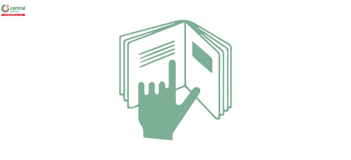 Biểu tượng bàn tay và cuốn sách (Refer to insert)