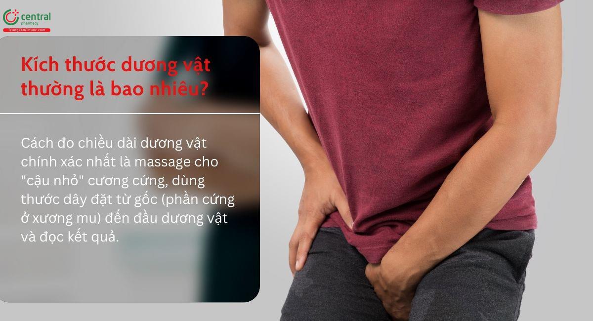 Cách đo kích thước dương vật