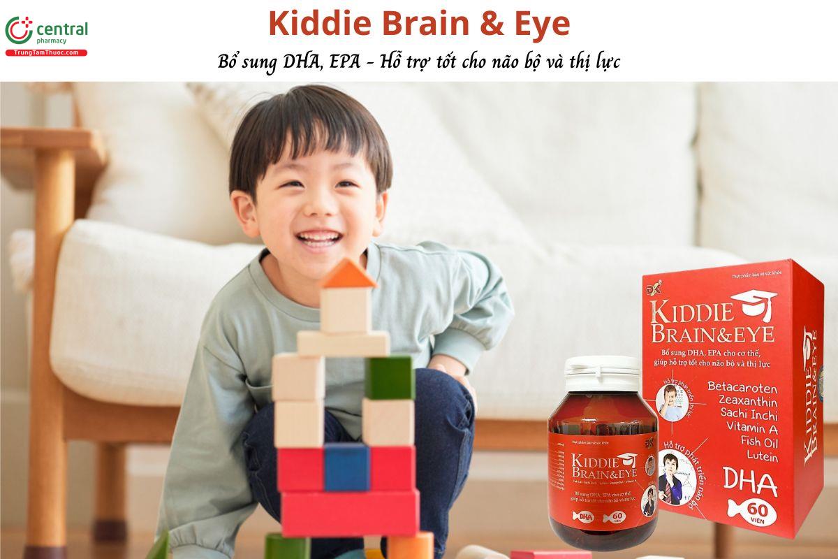 Kiddie Brain & Eye - Bổ sung DHA, EPA, hỗ trợ tốt cho não bộ và mắt