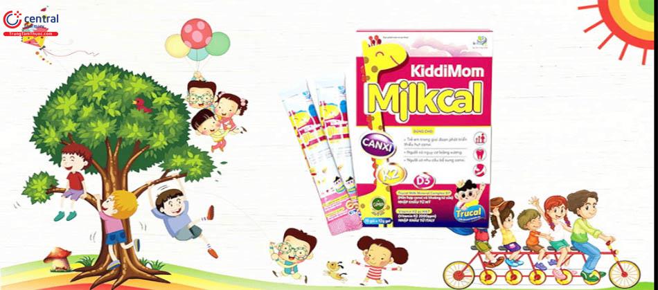 Hình 3: Kiddimom Milkcal  - Thạch calci giúp bé cao lớn vượt trội