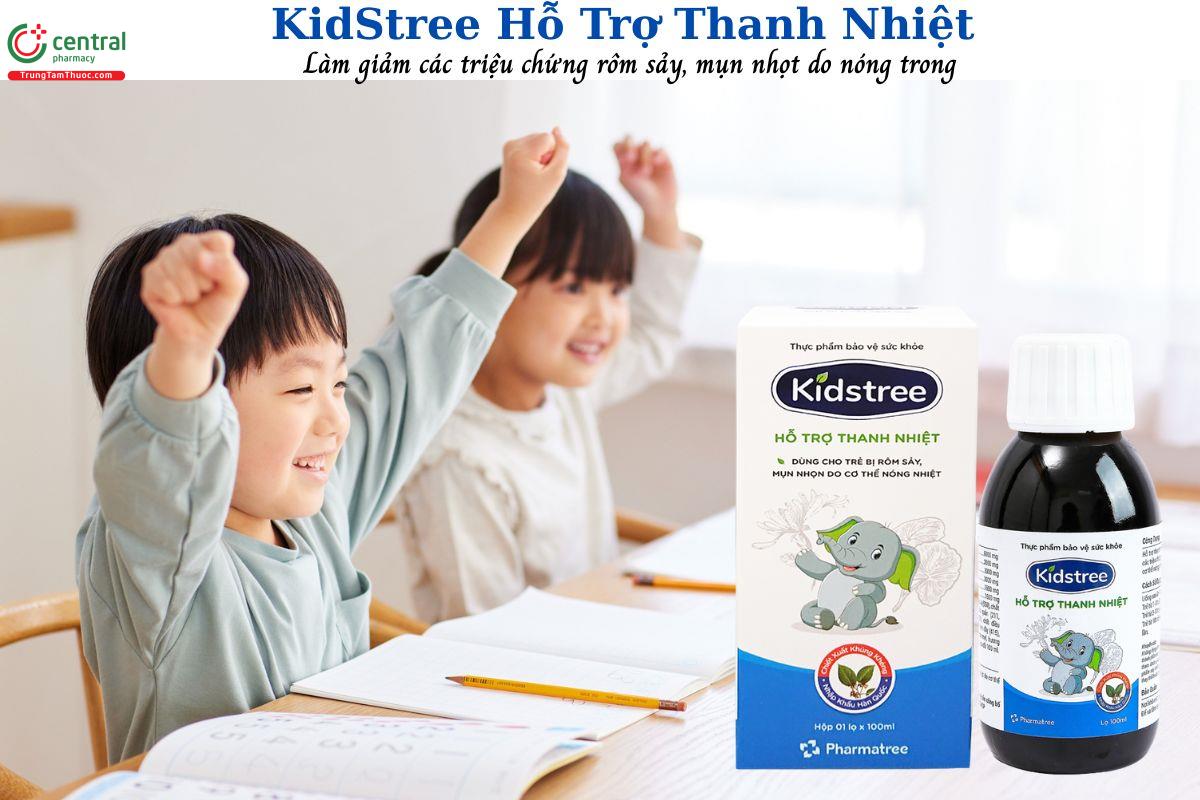 KidStree Hỗ Trợ Thanh Nhiệt - Giúp giảm mụn nhọt, rôm sảy do cơ thể nóng nhiệt
