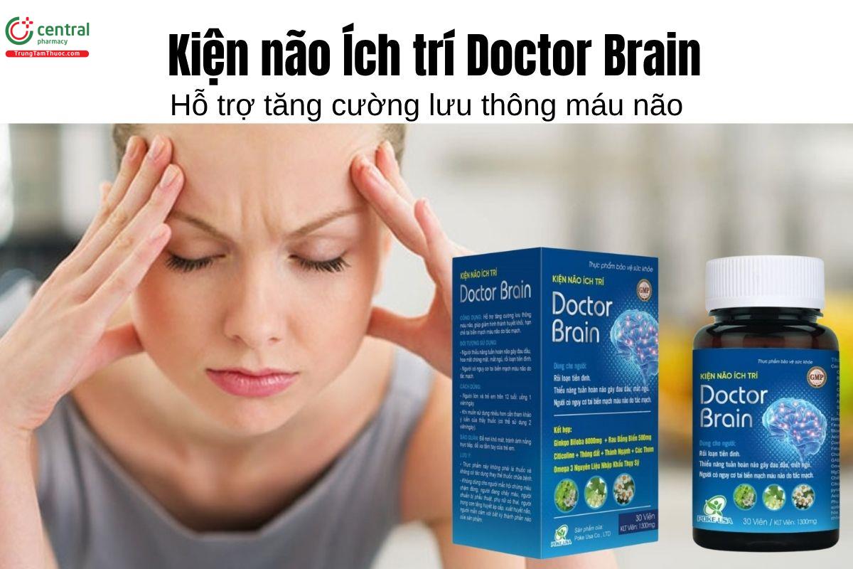 Kiện não Ích trí Doctor Brain - Hỗ trợ tăng cường lưu thông máu não