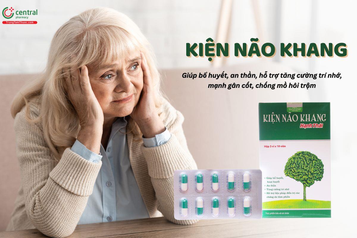 Kiện Não Khang Hạnh Thái có công dụng gì?