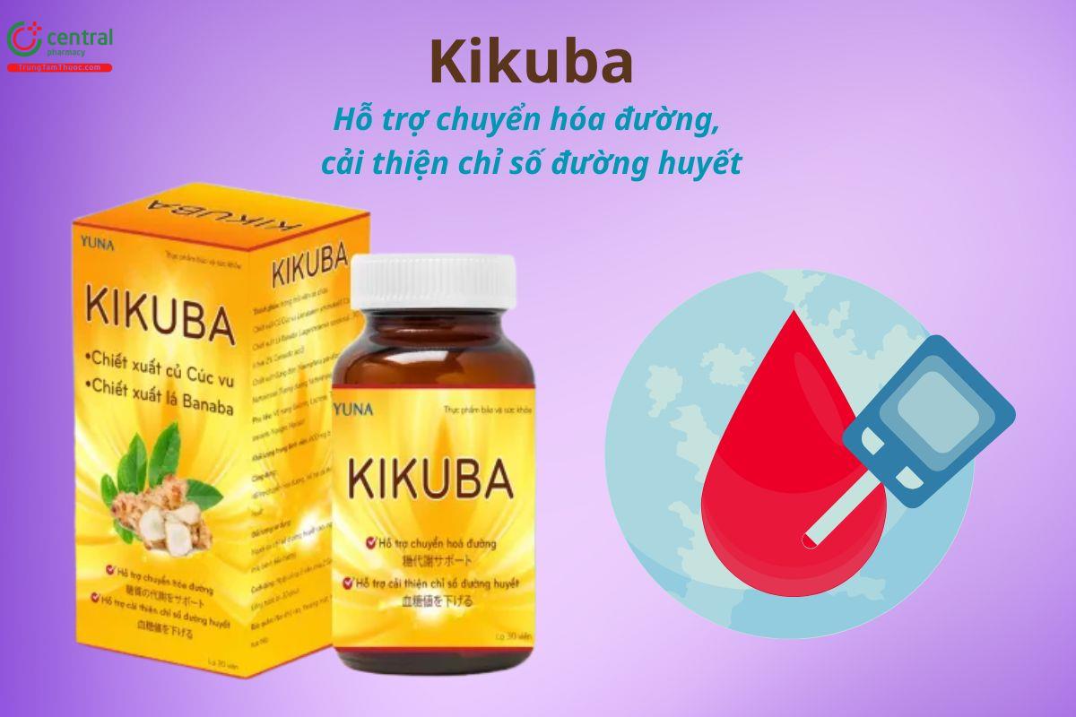 Kikuba hỗ trợ chuyển hóa đường, ổn định đường huyết
