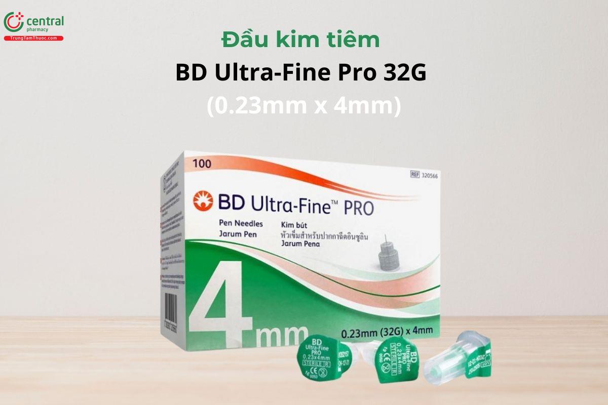 Đầu kim tiêm BD Ultra-Fine Pro 32G (0.23mm x 4mm)