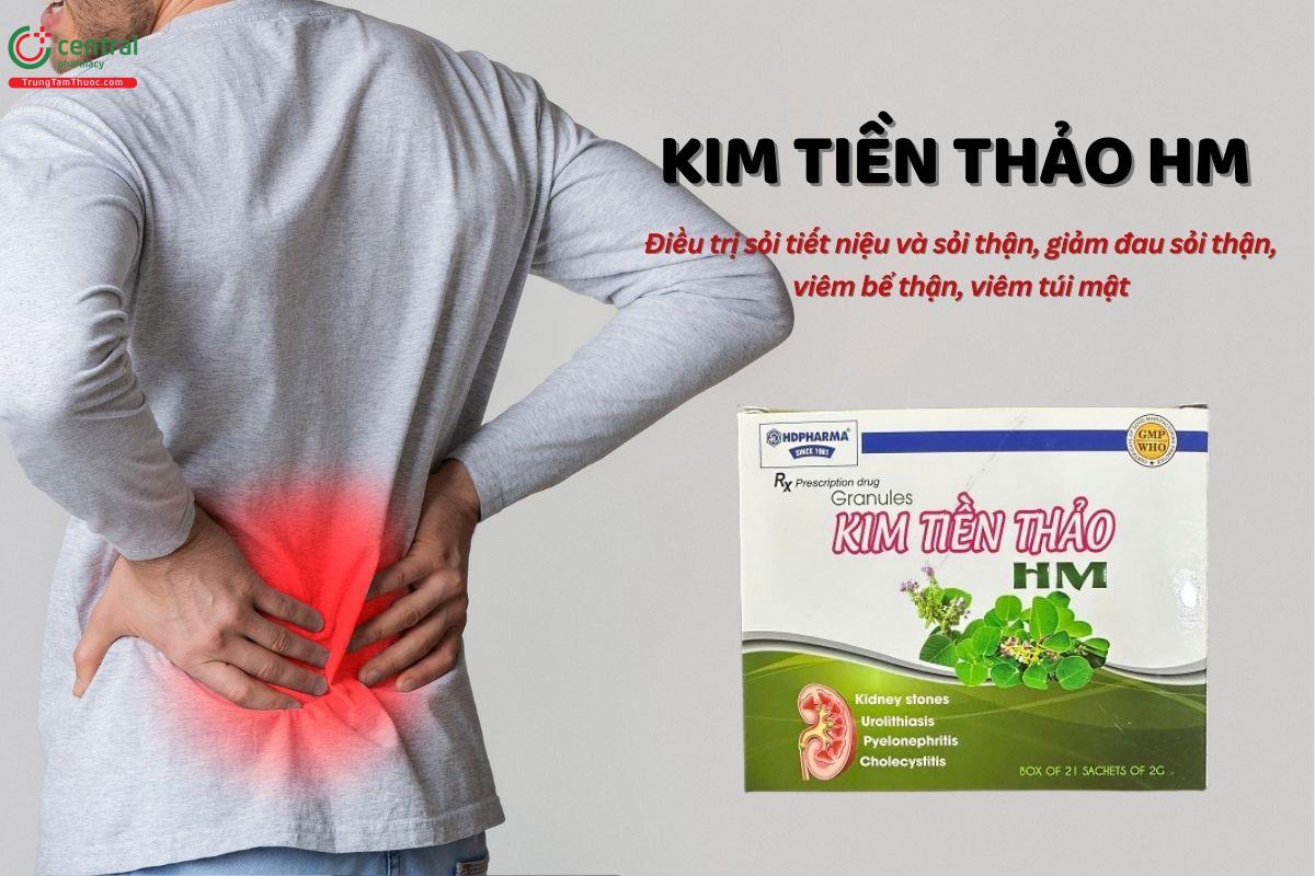 Thuốc Kim Tiền Thảo HM dùng điều trị bệnh gì?