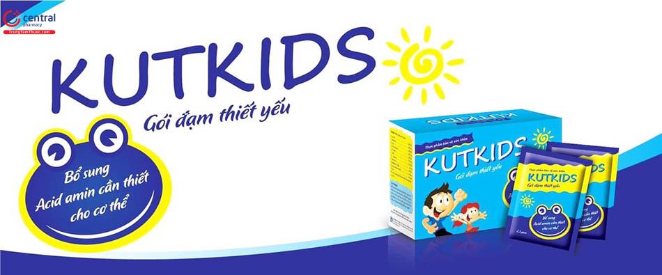 Gói đạm Kutkids cung cấp 11 loại acid amin cho trẻ