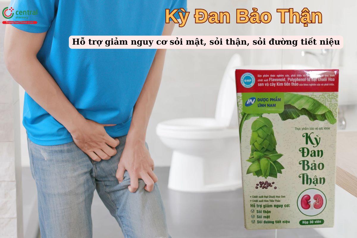 Viên uống Kỳ Đan Bảo Thận giảm nguy cơ hình thành sỏi mật, sỏi tiết niệu,...