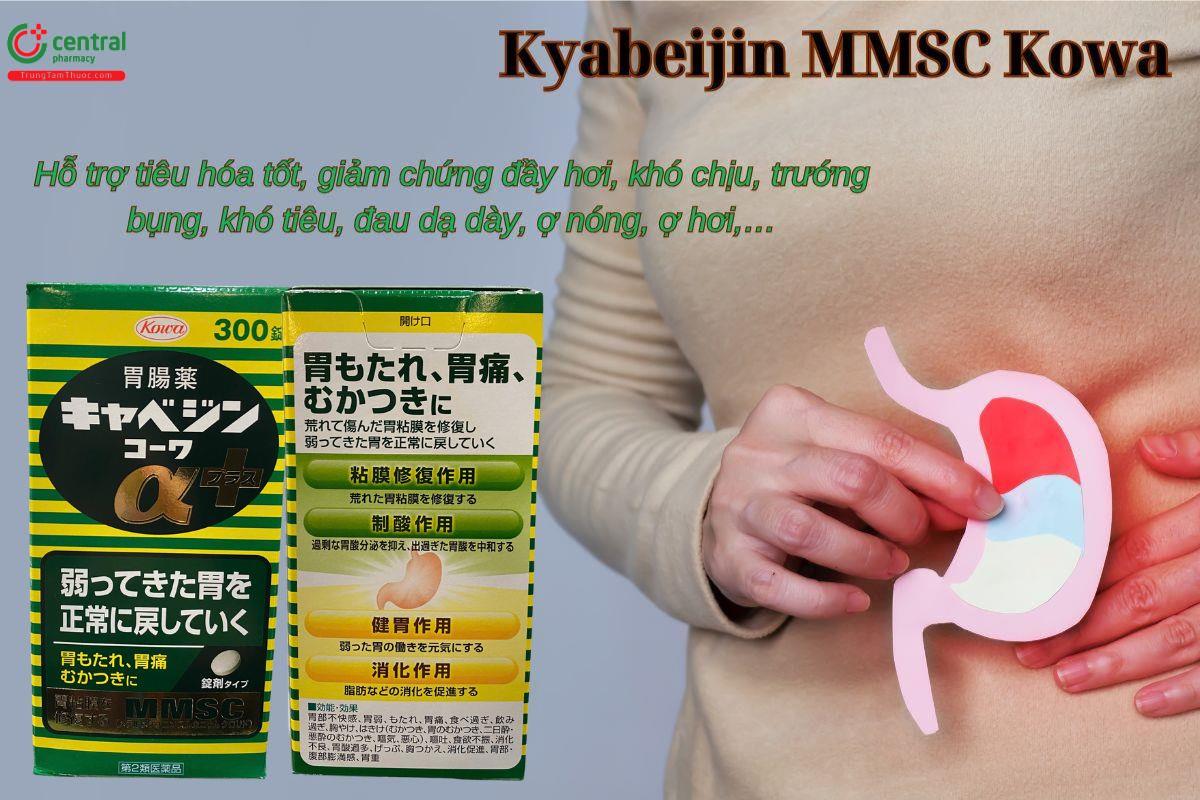 Viên uống Kyabeijin MMSC Kowa - Thuốc điều trị trào ngược dạ dày của Nhật Bản