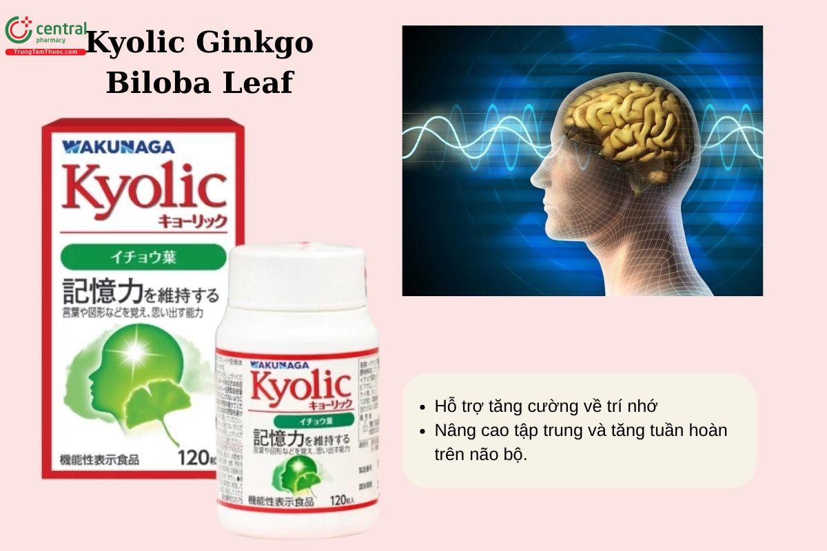 Công dụng của Kyolic Ginkgo Biloba Leaf