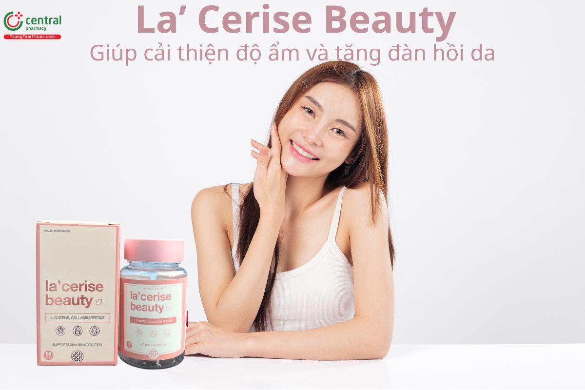  La’ Cerise Beauty giúp cải thiện độ ẩm và tăng đàn hồi da