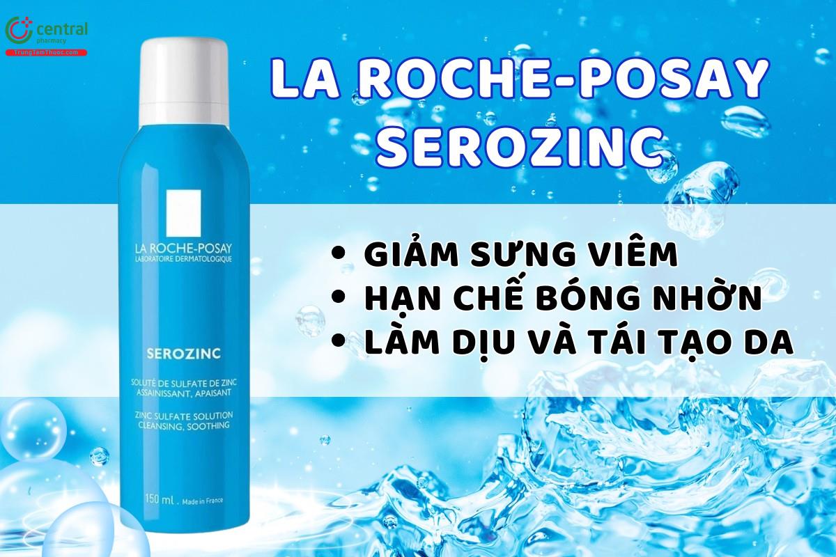 Xịt khoáng La Roche-Posay SerozinC dùng cho da dầu mụn