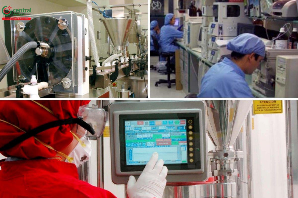 Khu vực sản xuất của Laboratorios Klonal
